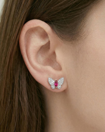 Seraphine Butterfly Stud Earrings