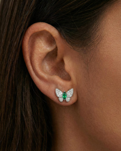 Seraphine Butterfly Stud Earrings