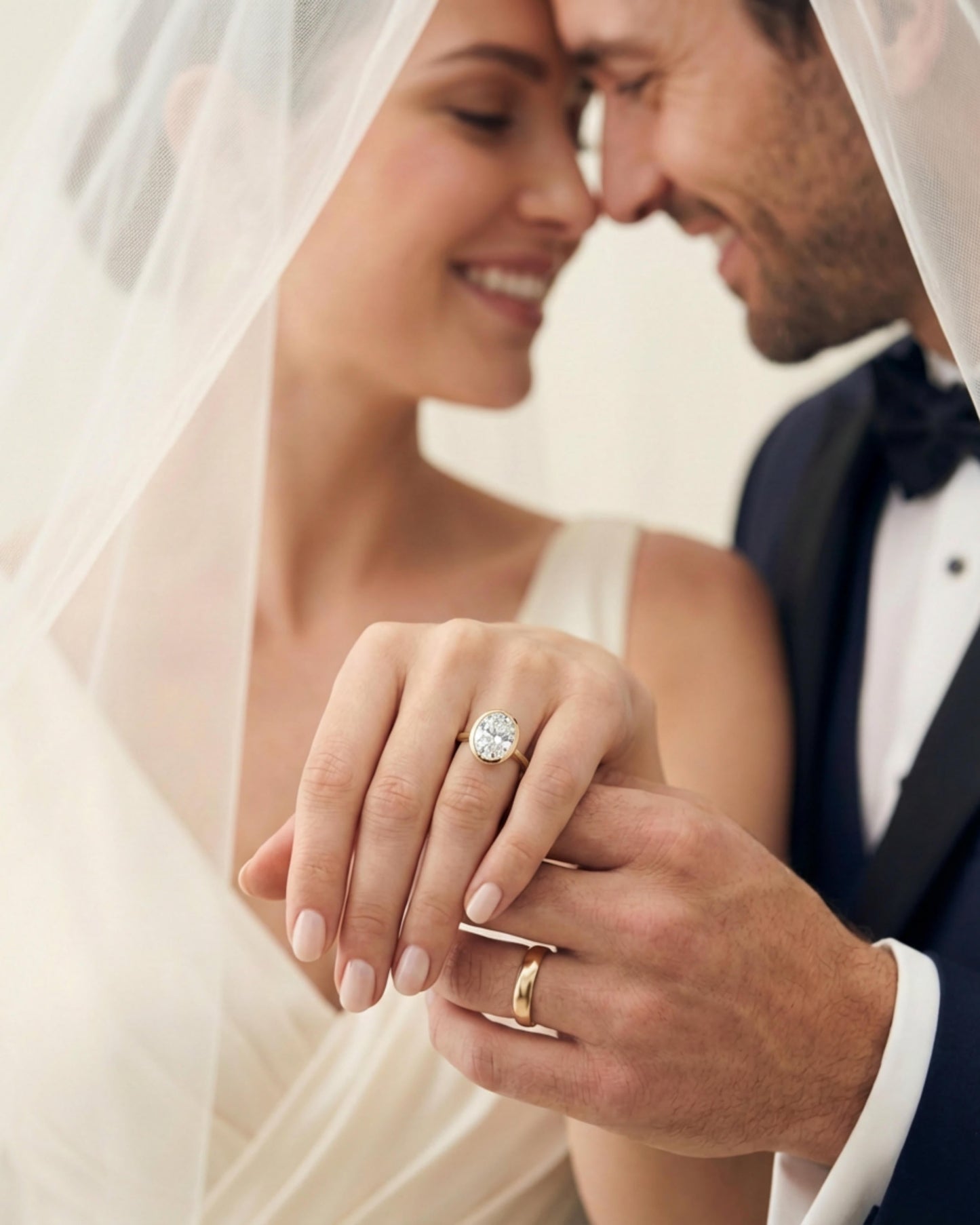 Celeste Bezel Oval Ring