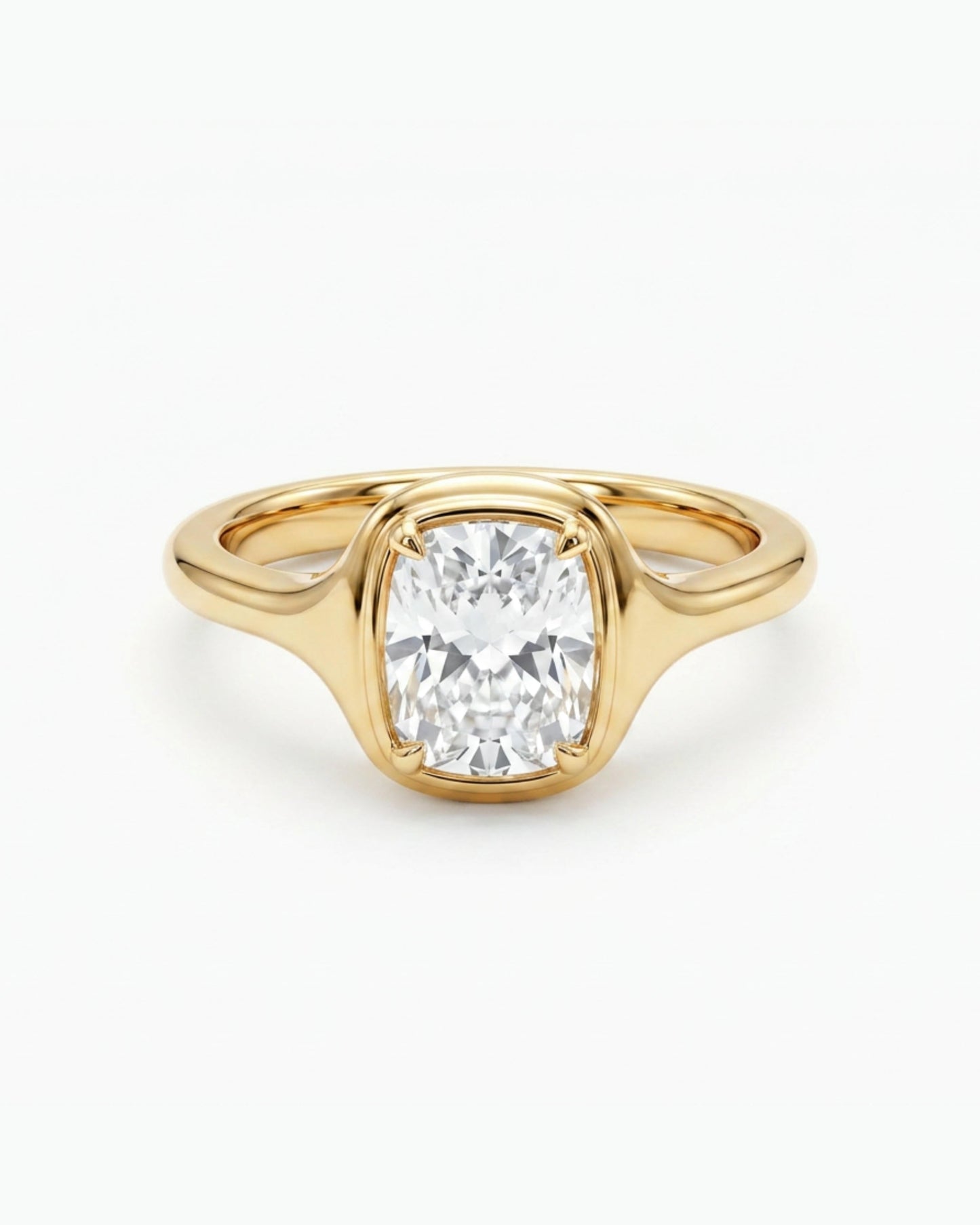 Embrace Elongated Cushion Ring