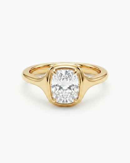 Embrace Elongated Cushion Ring