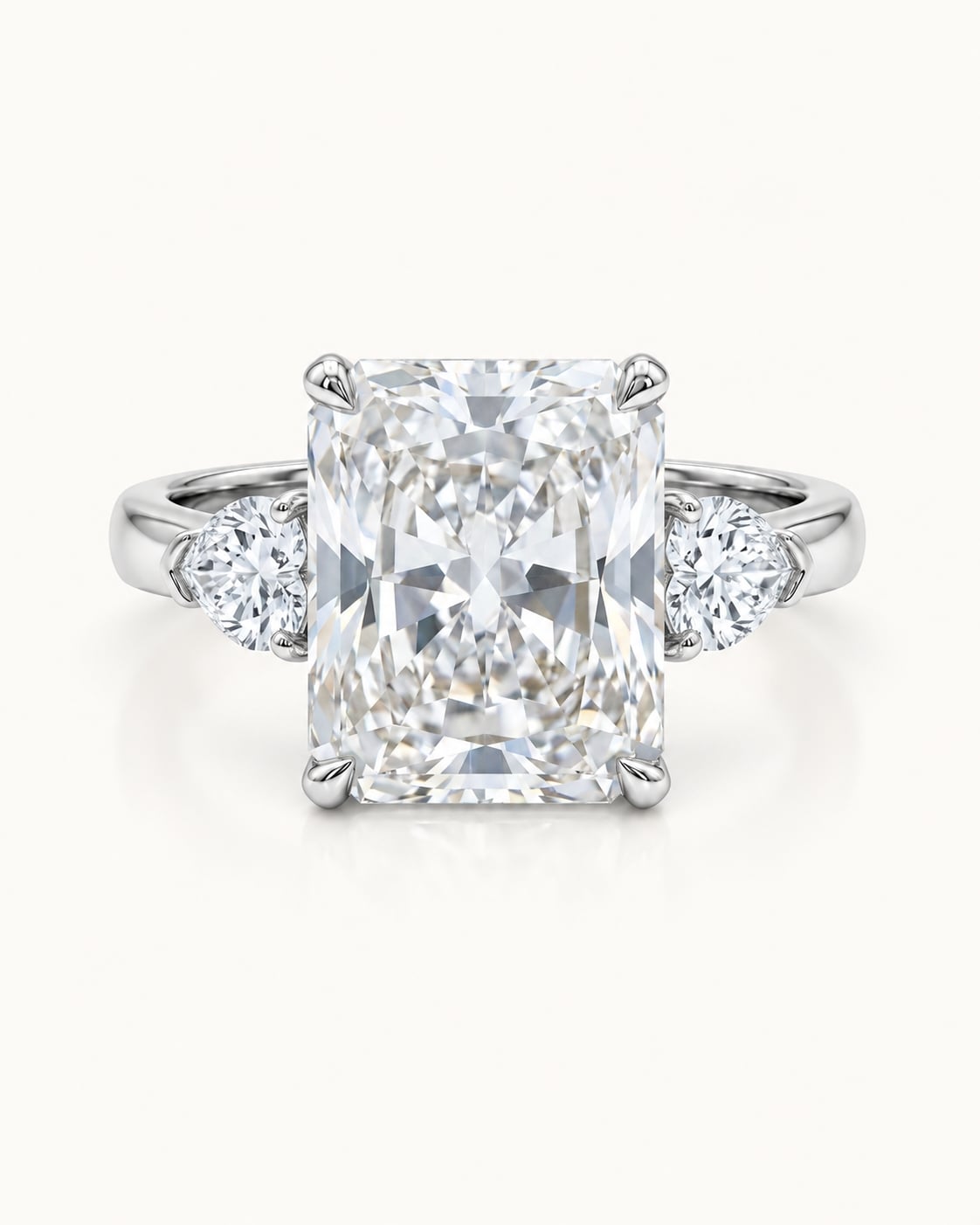 Amour Radiant Three-Stone Ring