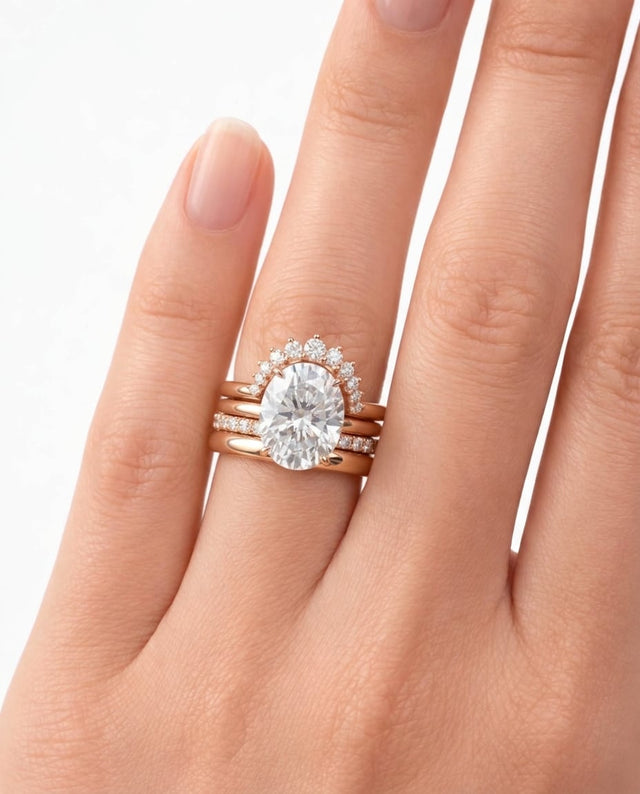 Lumina Oval Ring Stack