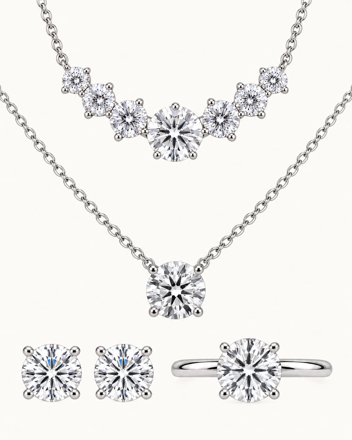 Lumina Round Jewelry Gift Set