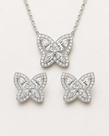 Aria Butterfly Jewelry Set