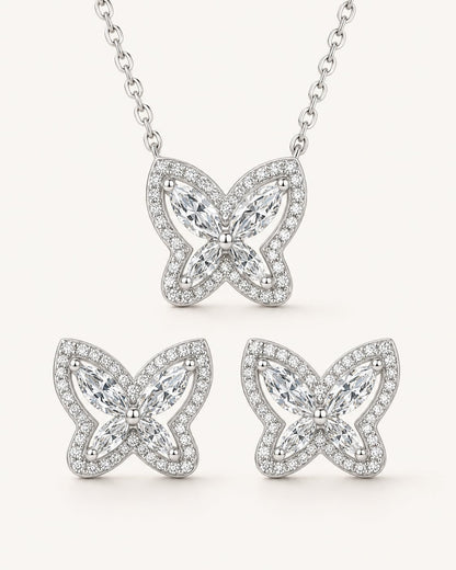 Aria Butterfly Jewelry Set