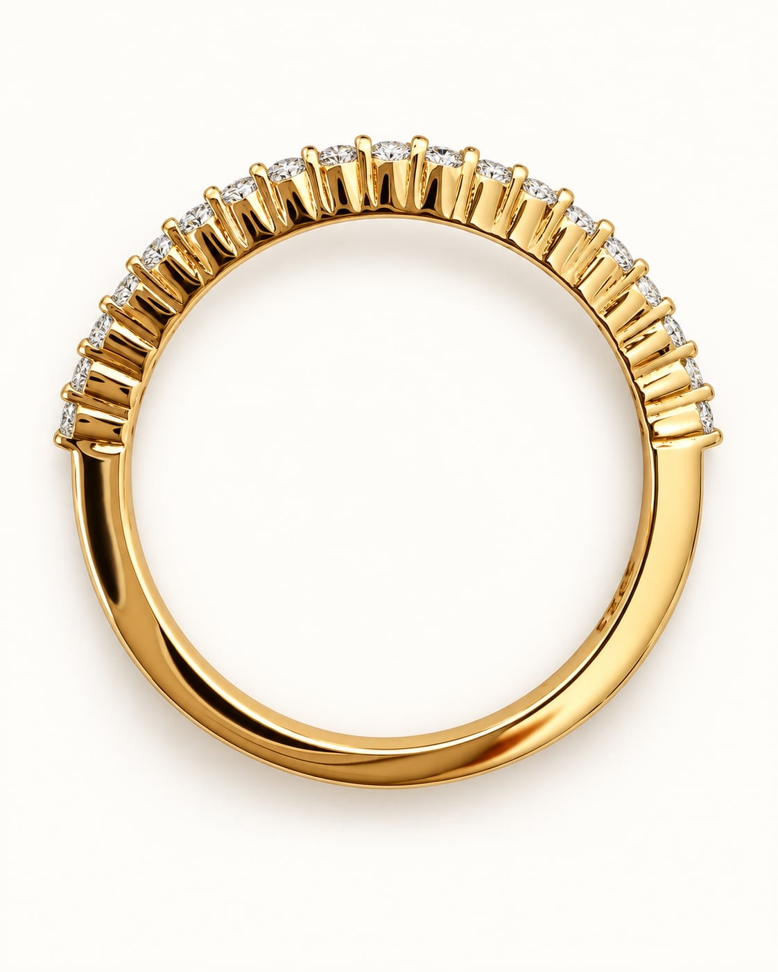 Lune Gentle Curve Band Ring